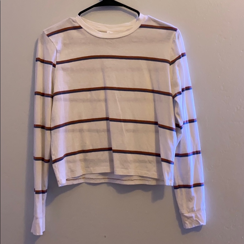 tillys white striped shirt